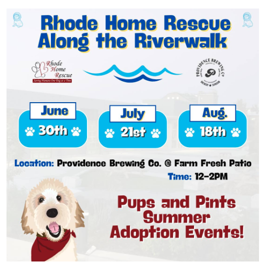 Rhode Home Rescue along the Riverwalk